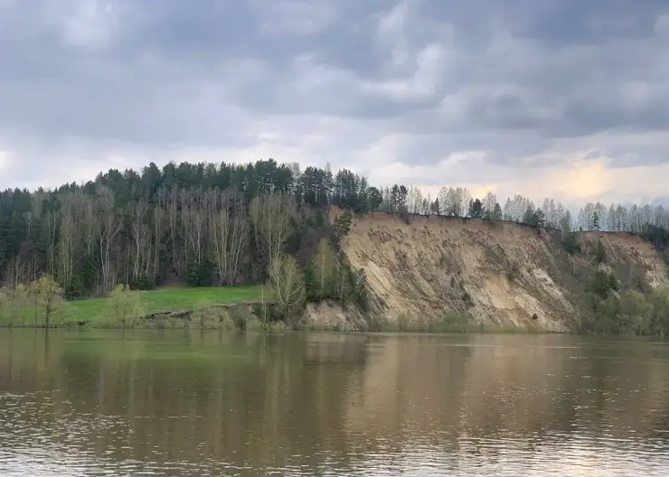 Вода в Иртыше в районе Усть-Ишима Омской области прекратила подъем