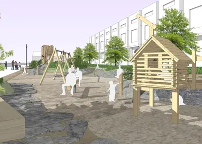 Новая детская площадка появится на Спортивной набережной Владивостока