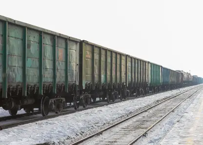 Погрузка на Красноярской железной дороге превысила 7 млн тонн в январе