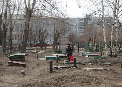 В Красноярске на ул. Менжинского за 7 млн рублей обустроят новое общественное пространство