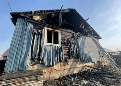 В Минусинске при пожаре погиб 35-летний мужчина