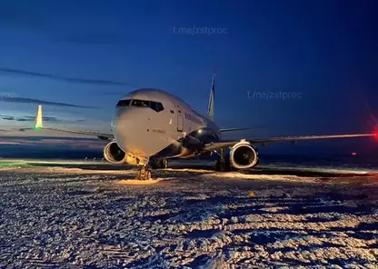 В норильском аэропорту Boeing выкатился за пределы взлётной полосы