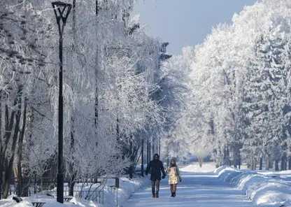Морозная и снежная погода ждёт жителей Красноярска на выходных