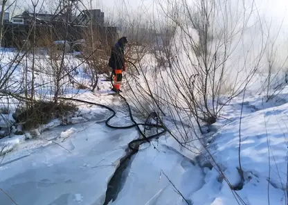 В Красноярске перешли на ежедневный мониторинг состояния рек и ручьев