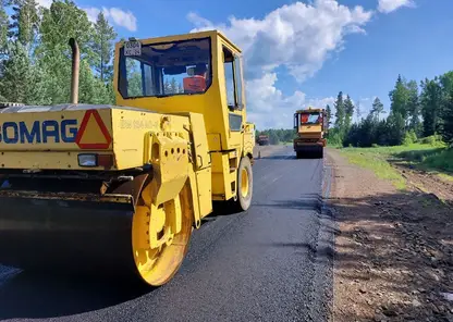 В нескольких районах Красноярского края завершился ремонт трёх автодорог