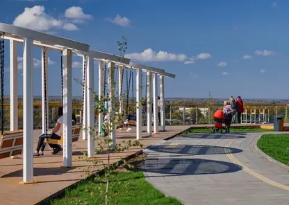 Парк со смотровой площадкой и трассой для райдеров открыли в Ачинске