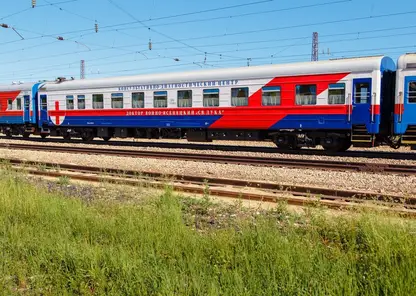 Поезд здоровья Красноярской железной дороги в июне совершит рабочую поездку по трем регионам Сибири