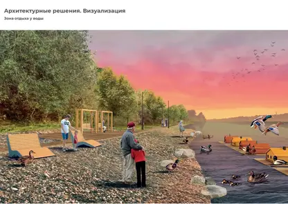 В Красноярске утвердили концепции благоустройства скверов и набережных в 2024 году