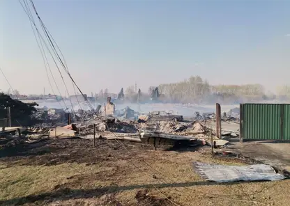 Власти Красноярска пообещали восстановить жилье пострадавших от пожара 