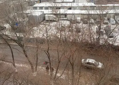 В Красноярске водитель легковушки сбил школьника на улице Судостроительная