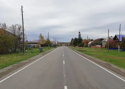 Краевые дорожники завершили ремонт двух автодорог в Большемуртинском районе
