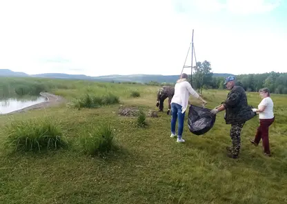 Более 180 км берегов очистили от мусора неравнодушные жители Красноярского края