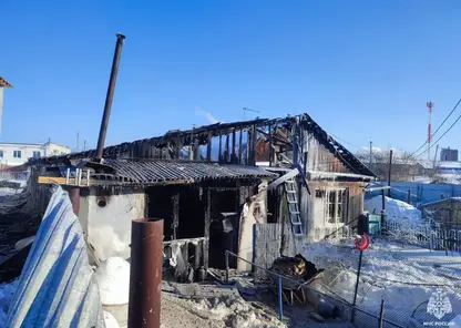 Трое детей и пожилой мужчина пострадали при пожаре в Томске