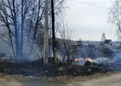 Жительница Железногорска сожгла постройки на трех садовых участках