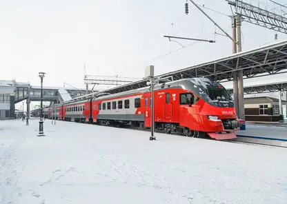 Пассажиры 2-х пригородных поездов КрасЖД смогут экономить время в пути