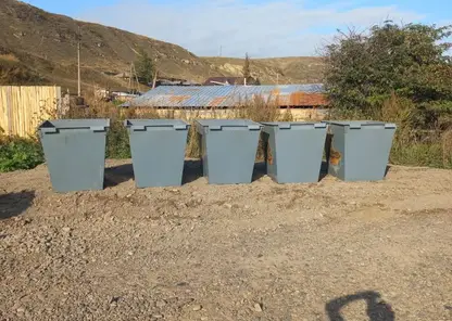 В деревне Кубеково  и селе Частоостровском Емельяновского района оборудовали современные площадки накопления отходов и установили контейнеры