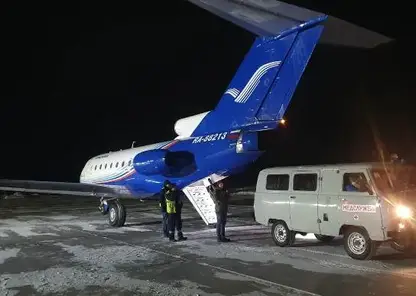 Вахтовика с острым инфарктом экстренно эвакуировали рейсом санавиации из посёлка на севере Красноярского края