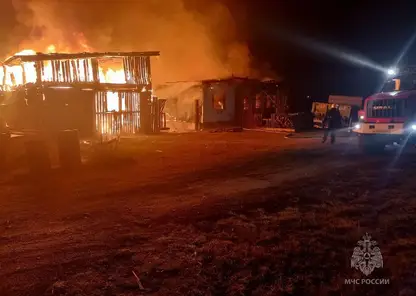 В Рыбинском районе Красноярского края при пожаре погиб человек