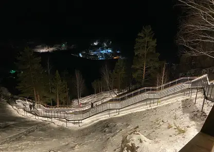 Лестница-рекордсмен на Торгашинском хребте будет закрыта на ремонт 