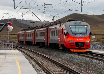 Туристический маршрут «Экспресс знаний» стартовал на Красноярской железной дороге в Хакасии