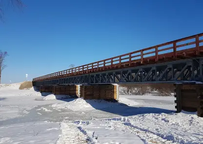 В Приморье после ремонта открыли мост через протоку реки Большая Уссурка у села Лукьяновка