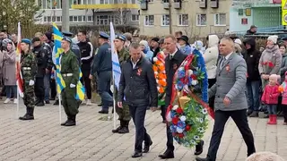 Сотрудники Богучанской ГЭС отметили День Победы