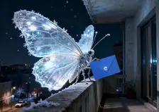 Красноярск атаковали гигантские бабочки-почтальоны. Кому они несут послания и почему все хотят их поймать?