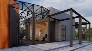 Кампус СФУ ждут перемены: возле «пирамиды» вскоре появиться «Зелёная станция» Кампус СФУ ждут перемены: возле «пирамиды» вскоре появиться «Зелёная станция»