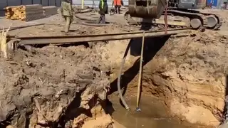 На третьем мосту в Улан-Удэ могут затянуться работы из-за грунтовых вод На третьем мосту в Улан-Удэ могут затянуться работы из-за грунтовых вод