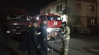 В промзоне Красноярска произошёл пожар прошедшей ночью В промзоне Красноярска произошёл пожар прошедшей ночью