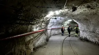 Новый доставочный горизонт ввели в эксплуатацию на руднике «Таймырский» Новый доставочный горизонт ввели в эксплуатацию на руднике «Таймырский»