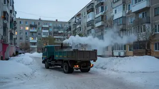 «Дома гул, даже при закрытых окнах»: красноярцы пожаловались на шумящий во дворе грузовик «Дома гул, даже при закрытых окнах»: красноярцы пожаловались на шумящий во дворе грузовик