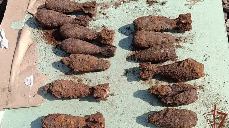 13 боеприпасов времен Великой Отечественной войны обнаружили в Красноярске