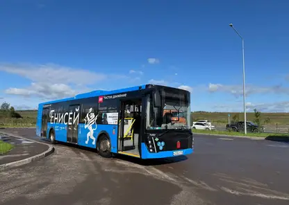 35 новых газомоторных автобусов вышли на маршруты Красноярска