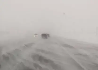 Снежный капкан: трасса на севере Красноярского края закрыта из за чёрной пурги