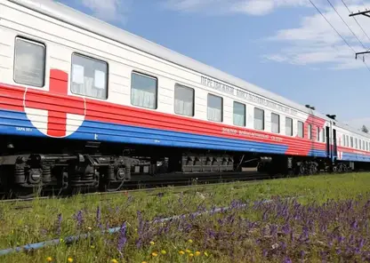 Поезд здоровья Красноярской железной дороги отправился на ежегодную диагностику и ремонт