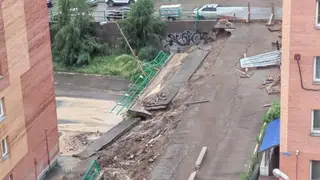 Прокуратура нашла виновного в обрушении подпорной стены в красноярском Солнечном