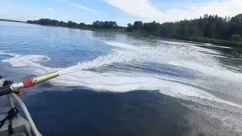 В крае произошел новый выброс нефтепродуктов в Енисей