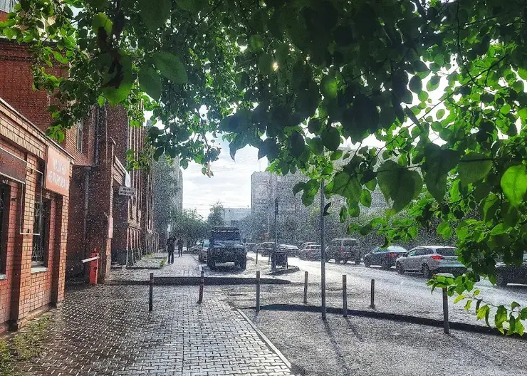 В Красноярске обещают грозовую пятницу