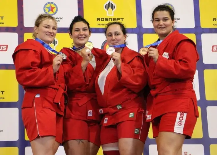 Красноярка Ольга Артошина завоевала бронзу чемпионата Европы по самбо