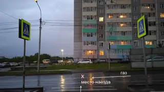 31-летний водитель отвлекся на ребенка и сбил пешехода на улице Мужества