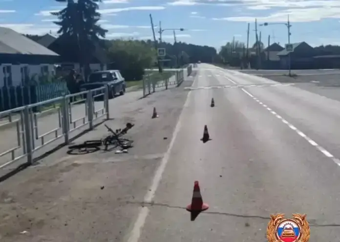 В Красноярском крае произошло ДТП с участием несовершеннолетнего