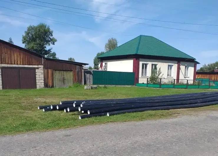 В селе Ермаковском начался масштабный ремонт системы водоснабжения длиной 9 км