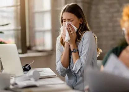 Причина осенней аллергии — плесень, клещи и холод