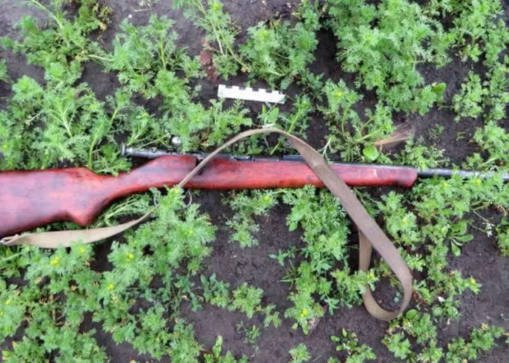 В Томской области мужчина возле дома устроил стрельбу из винтовки