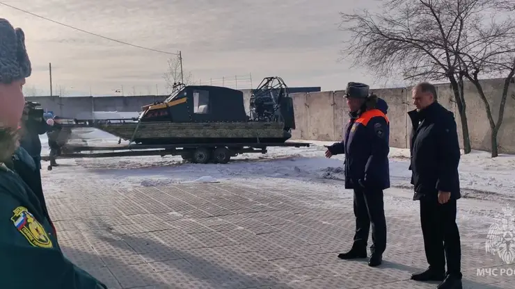 МЧС Забайкалья получило супервездеход «Пиранья»