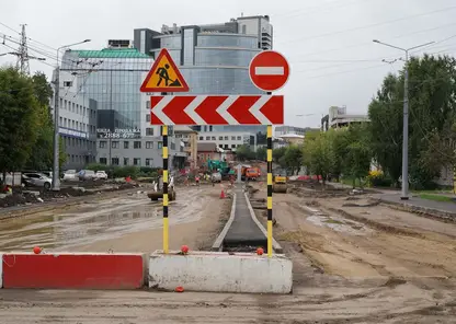 В Красноярске на ул. Маерчака к 1 сентября откроют временное движение для транспорта