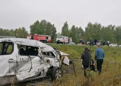 13-летняя девочка погибла при столкновении микроавтобуса с легковушкой в Абанском районе