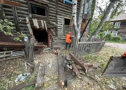 Аварийные дома начали сносить в Красноярске