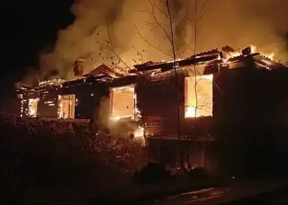 Женщина погибла при пожаре в Бурятии